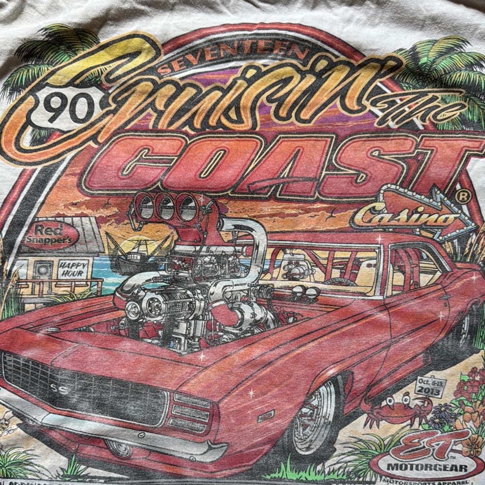 Cruisin' the Coast Graphic Tee